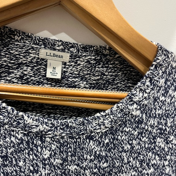 LL BEAN Knit Striped Sweater - Picture 5 of 5